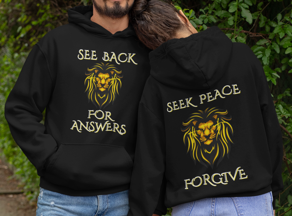 See Back For Answers- #3 SEEK PEACE- FAITH STRONG- MIDLINE