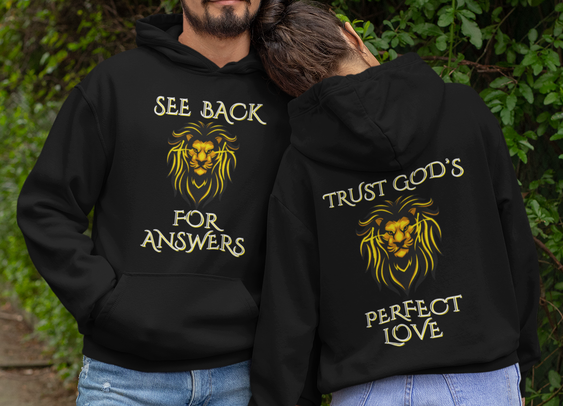 See Back For Answers- #4 TRUST GODS- FAITH STRONG- MIDLINE