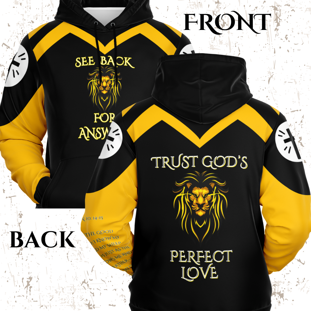 See Back For Answers- #4 Trust God's Perfect Love-BOLD- FAITH WARRIOR