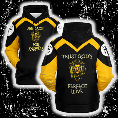 See Back For Answers- #4 Trust God's Perfect Love-BOLD- FAITH WARRIOR