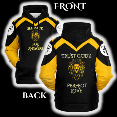 See Back For Answers- #4 Trust God's Perfect Love-BOLD- FAITH WARRIOR