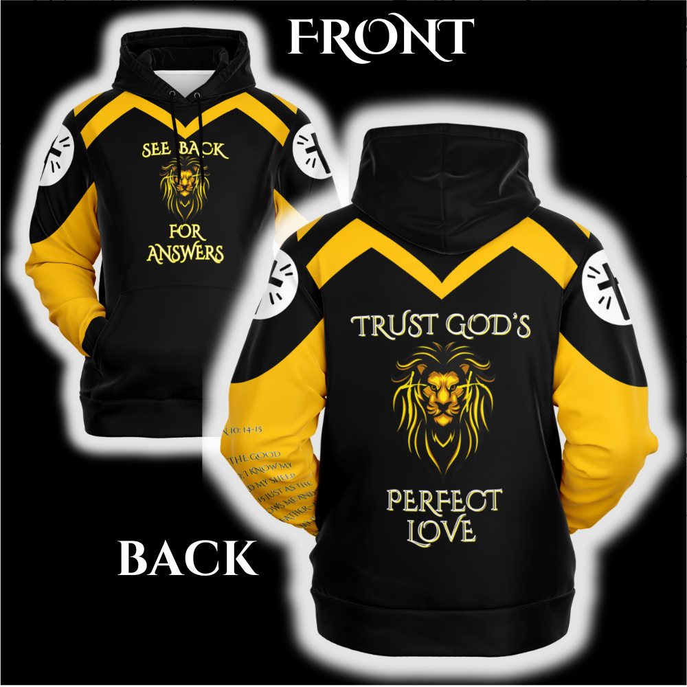 See Back For Answers- #4 Trust God's Perfect Love-BOLD- FAITH WARRIOR