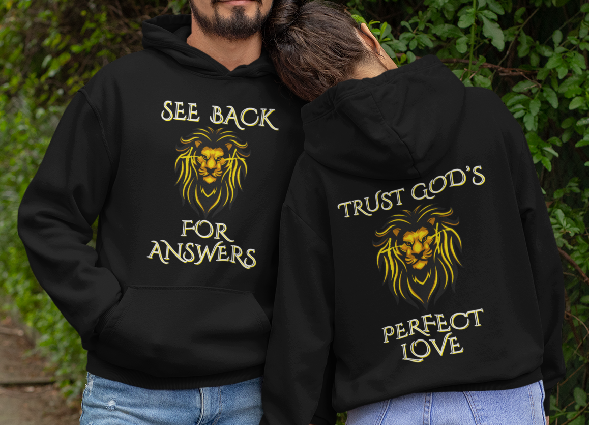 See Back For Answers- #4 TRUST GODS- FAITH  STRONG- MIDLINE